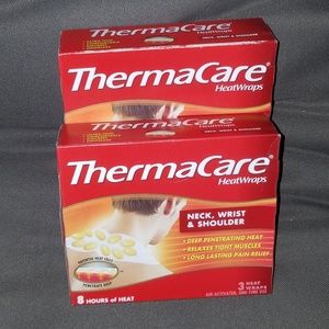 6 THERMACARE HEATWRAPS